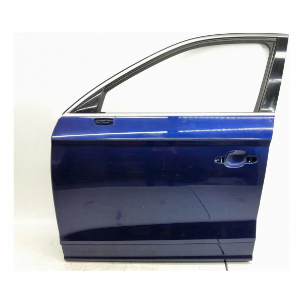 Porta Dianteira Esquerda Audi Q5  2018/2023 Lisa Dianteira Esquerdo Azul-marinho
