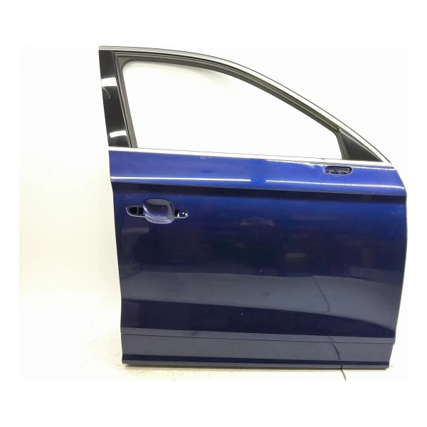 Porta Dianteira Direita Audi Q5  2018/2023 Lisa Dianteira Direito Azul-marinho