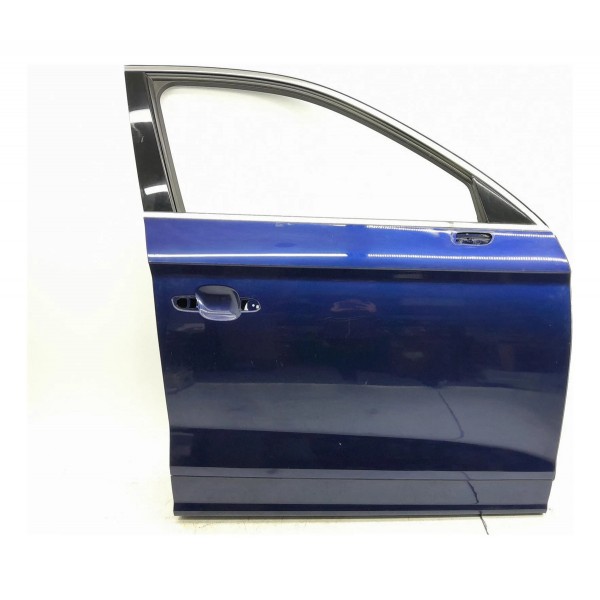 Porta Dianteira Direita Audi Q5  2018/2023 Lisa Dianteira Direito Azul-marinho