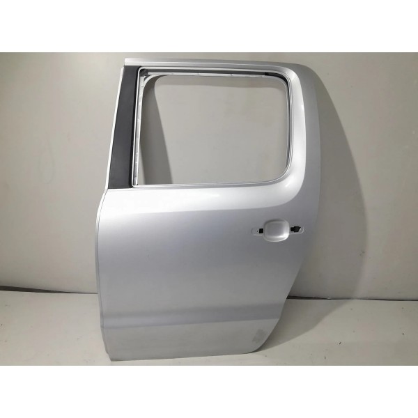 Porta Amarok Traseira Esquerda 2011/2023 Lisa Traseira Esquerdo Cinza