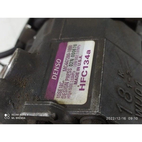 Compressor Ar Condicionado Captiva 2.4 2008/2016 (ver Num)