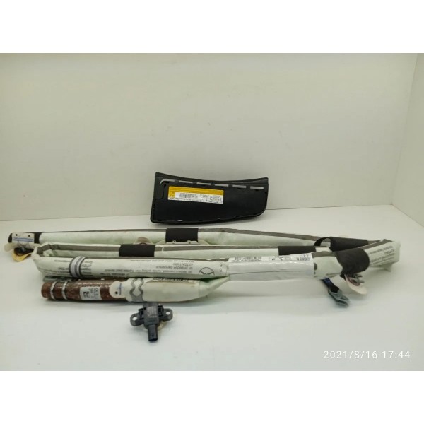 Kit Bolsa Banco Cortina Mercedes Gla Direita 2015/2019 Preto