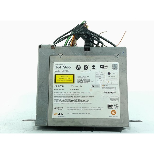 Leitor Radio Navegacao Multimidia Bmw X5 2014/2019 681994301