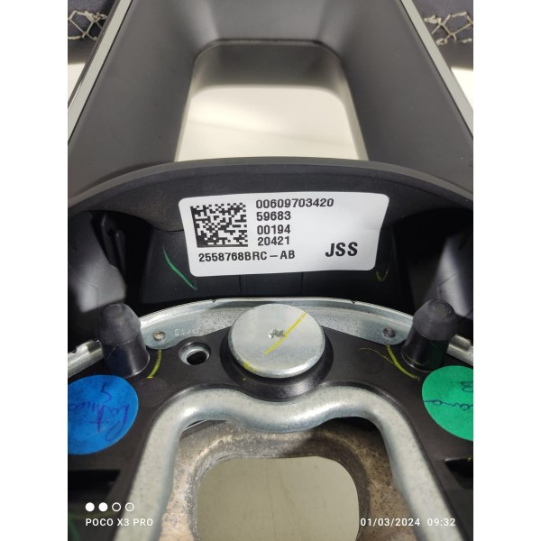 Volante Comandos Jeep Compass 2022/2024 00609703420 Preto