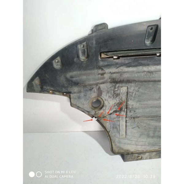 Defletor Parachoque Audi Q5 Direito 2009/2013 Detalhe