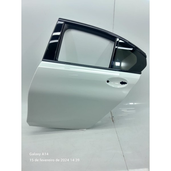 Porta Bmw 320i 330i Traseira Esquerda 2019/2025 Lisa Origin Traseira Esquerda Branco