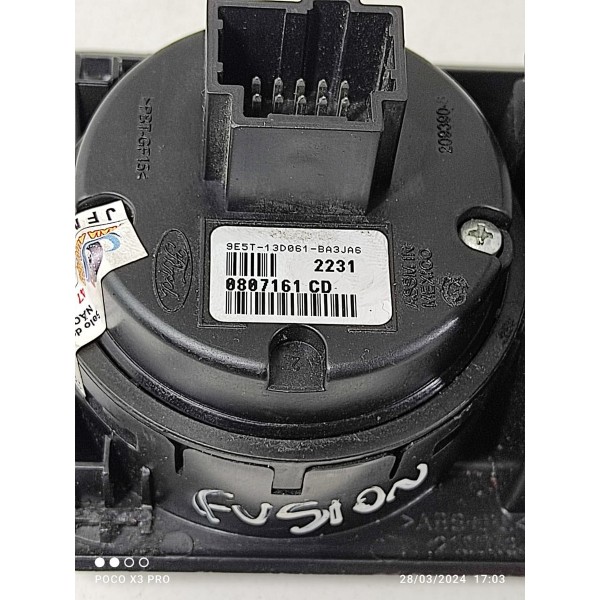 Regulador Luz Painel Fusion 2006 2007 2008 2009 2012