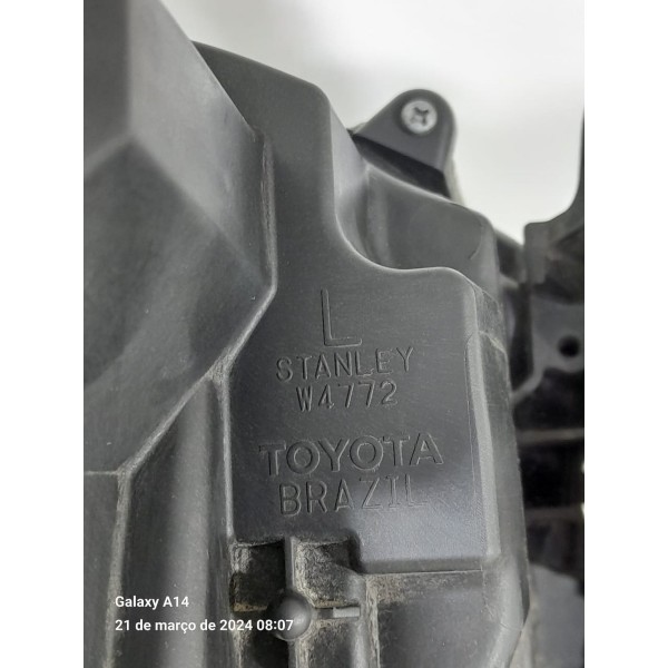 Farol Corolla Hybrid Esquerdo 2020 2021 2022 2023 Completo Esquerdo/motorista