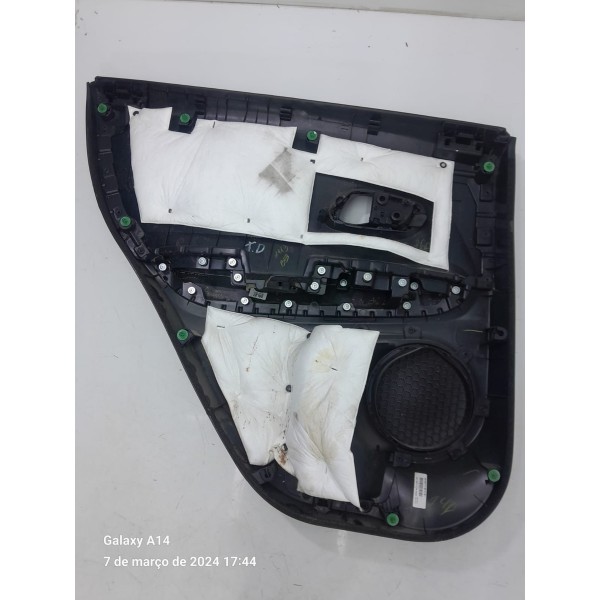 Forro Porta Honda Hrv Traseiro Direito 2015/2021 83700t7t Preto