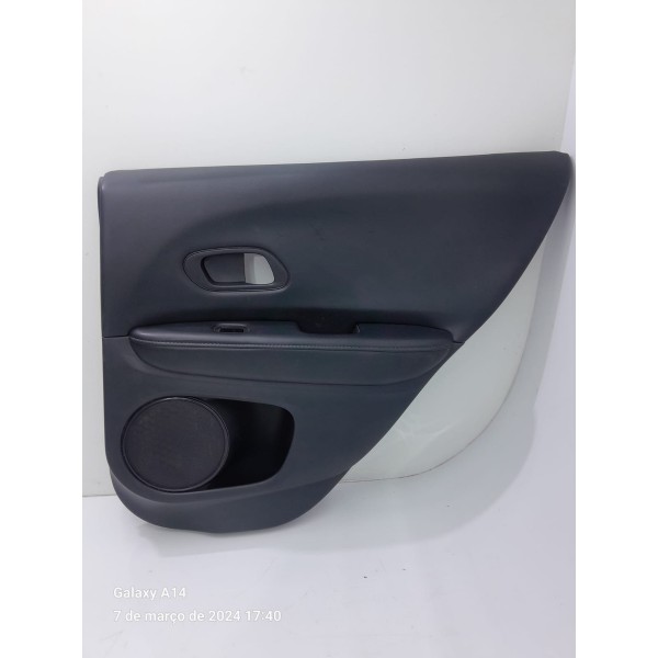 Forro Porta Honda Hrv Traseiro Direito 2015/2021 83700t7t Preto