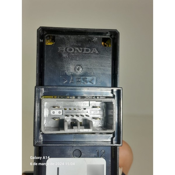 Botao Vidro Honda Hrv Traseiro Esquerdo 2015/2021 26044264