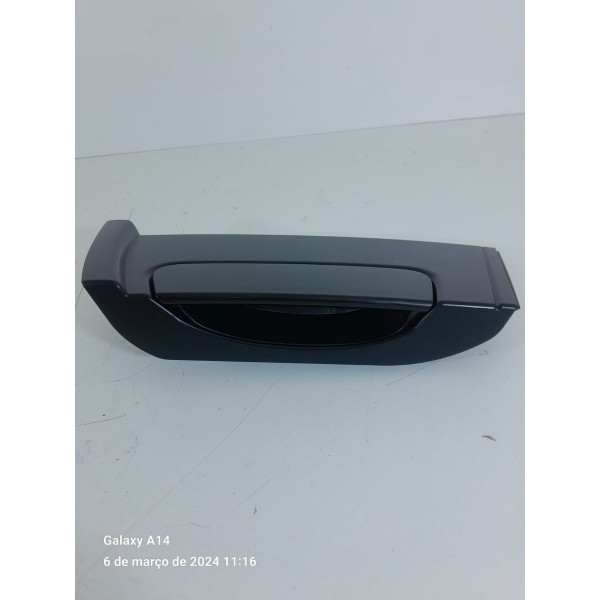 Macaneta Externa Honda Hrv Traseira Esquerda 2015/2021 Preto Traseira