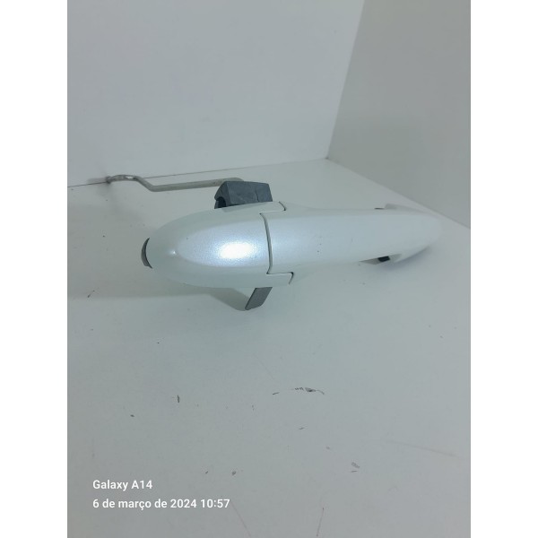 Macaneta Externa Honda Hrv Diantiera Direita 2015/2021 Branco Dianteira