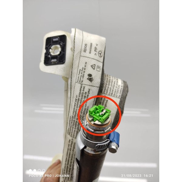 Cortina Teto C180 C200 Esquerda 2008/2014 Det 2048600505