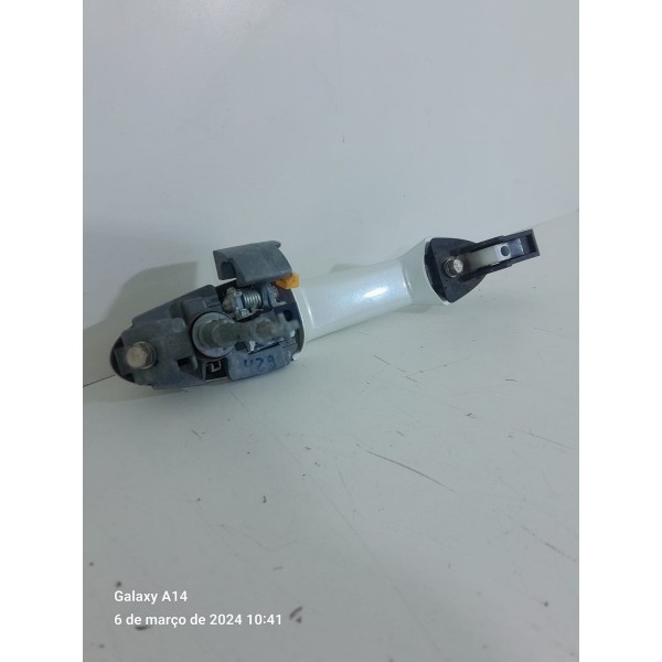 Macaneta Externa Honda Hrv Dianteira Esquerda 2015/2021 Branco Dianteira