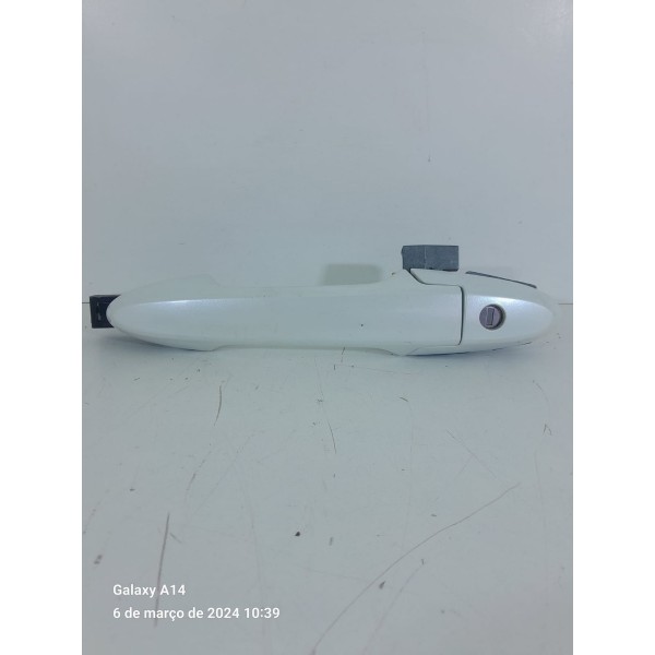 Macaneta Externa Honda Hrv Dianteira Esquerda 2015/2021 Branco Dianteira