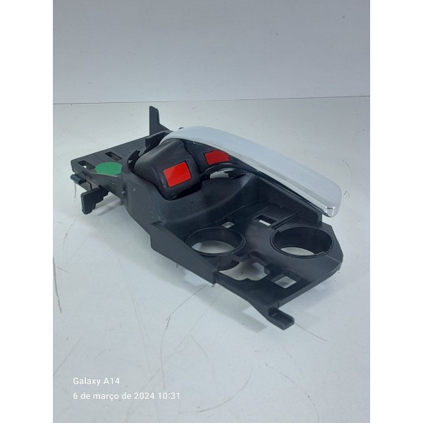 Macaneta Interna Porta Honda Hrv Traseira Direita 2015/2021 Prateado Traseira