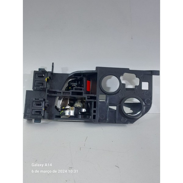 Macaneta Interna Porta Honda Hrv Traseira Direita 2015/2021 Prateado Traseira