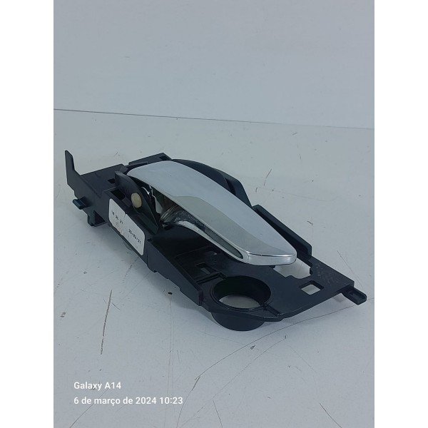 Macaneta Interna Porta Honda Hrv Traseira Esquerda 2015/2021 Prateado Traseira