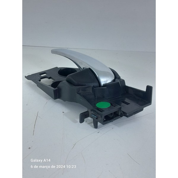 Macaneta Interna Porta Honda Hrv Traseira Esquerda 2015/2021 Prateado Traseira