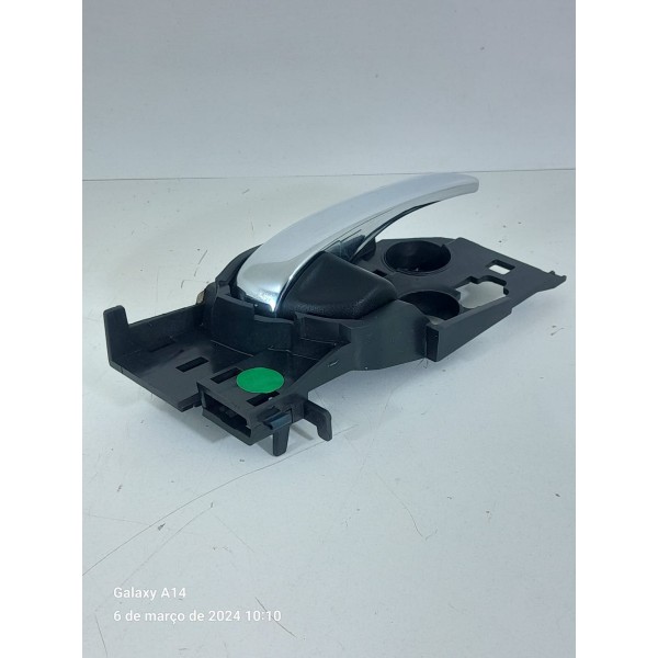 Macaneta Interna Porta Honda Hrv Dianteira Direita 2015/2021 Prateado Dianteira