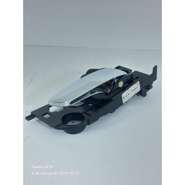 Macaneta Interna Porta Honda Hrv Dianteira Direita 2015/2021 Prateado Dianteira