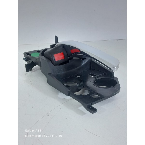 Macaneta Interna Porta Honda Hrv Dianteira Direita 2015/2021 Prateado Dianteira