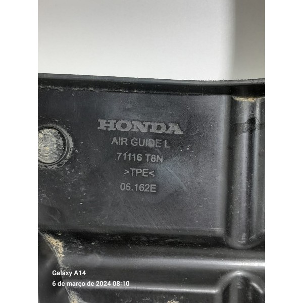 Defletor Ar Radiador Honda Hrv Esquerdo 2015/2021 71116t8n