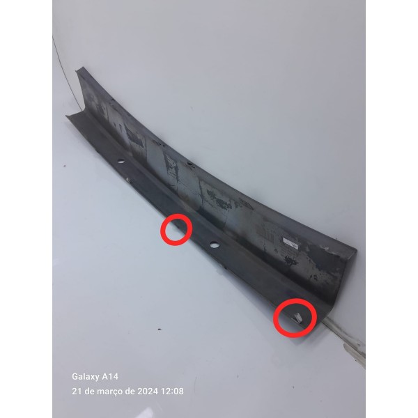 Aplique Parachoque Megane Grand Tour Traseiro 2010 A 2014