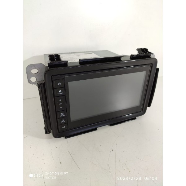 Central Multimidia Honda Hrv 2018 2019 2020 2021 Orig Preto