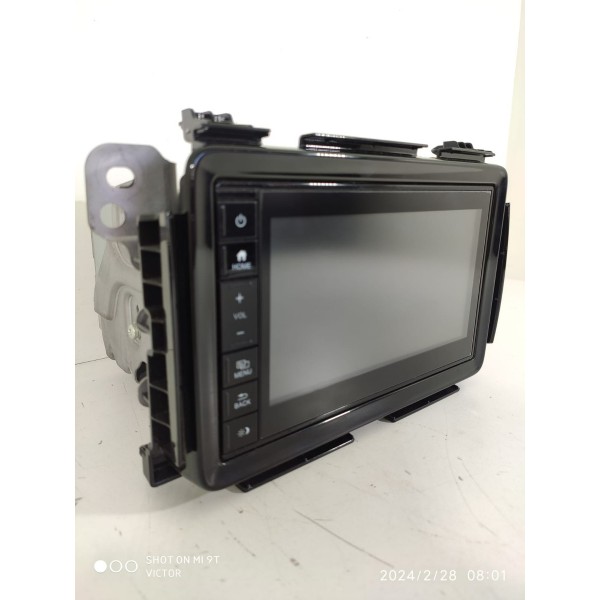Central Multimidia Honda Hrv 2018 2019 2020 2021 Orig Preto