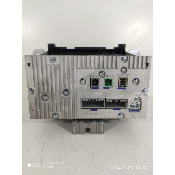 Central Multimidia Honda Hrv 2018 2019 2020 2021 Orig Preto