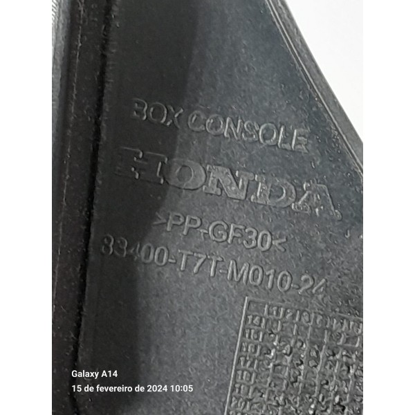 Apoio Braco Console Honda Hrv 2015/2021