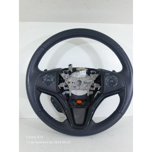 Volante Honda Hrv Padle Shift 2015/2021 Preto