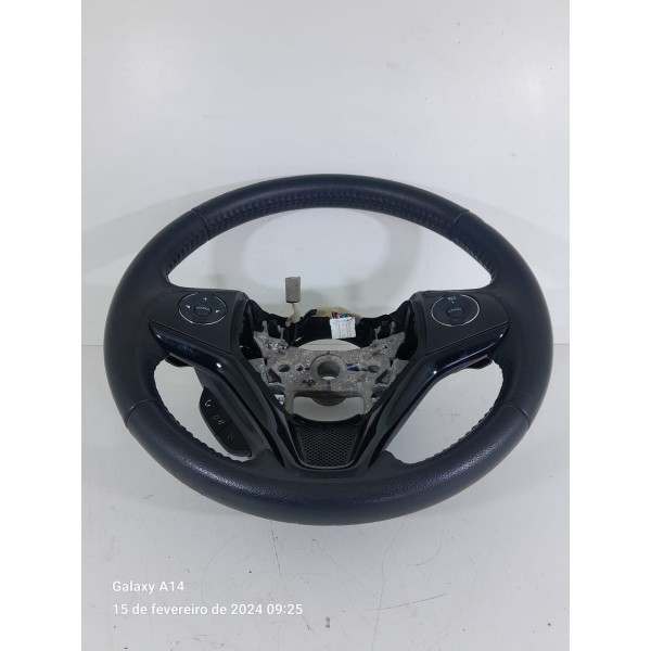 Volante Honda Hrv Padle Shift 2015/2021 Preto