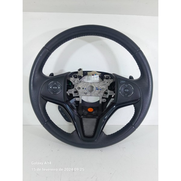 Volante Honda Hrv Padle Shift 2015/2021 Preto