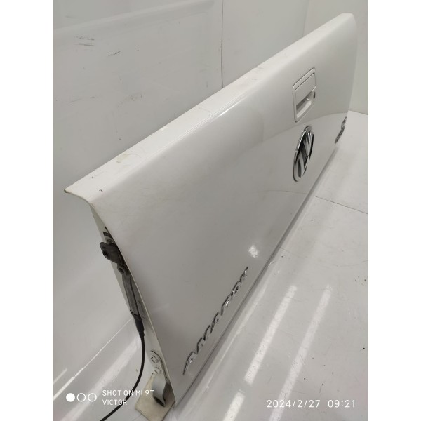 Tampa Traseira Amarok V6 2011/2023 Completa Branco