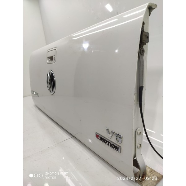 Tampa Traseira Amarok V6 2011/2023 Completa Branco