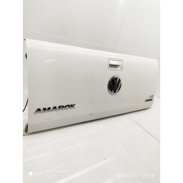 Tampa Traseira Amarok V6 2011/2023 Completa Branco