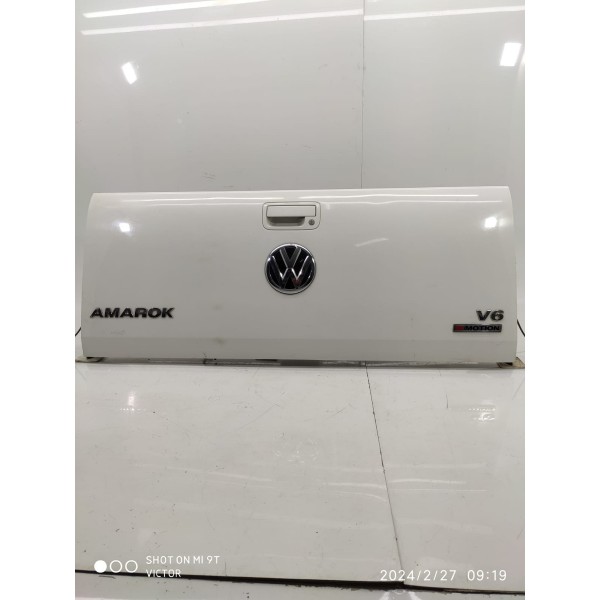 Tampa Traseira Amarok V6 2011/2023 Completa Branco