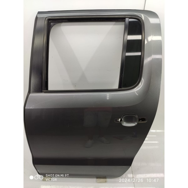 Porta Amarok V6 Traseira Esquerda 2011/2022 Traseira Esquerda Cinza