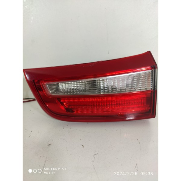 Lanterna Volvo S60 T5 Esquerda Tampa 2011/2018 Det 30796271 Esquerdo/motorista Vermelho