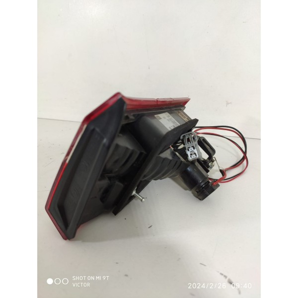 Lanterna Volvo S60 T5 Esquerda Tampa 2011/2018 Det 30796271 Esquerdo/motorista Vermelho