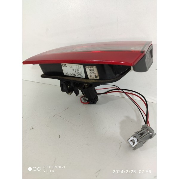 Lanterna Volvo S60 T5 Direita Tampa Tras 2011/2018 30796272 Direito/passageiro Vermelho