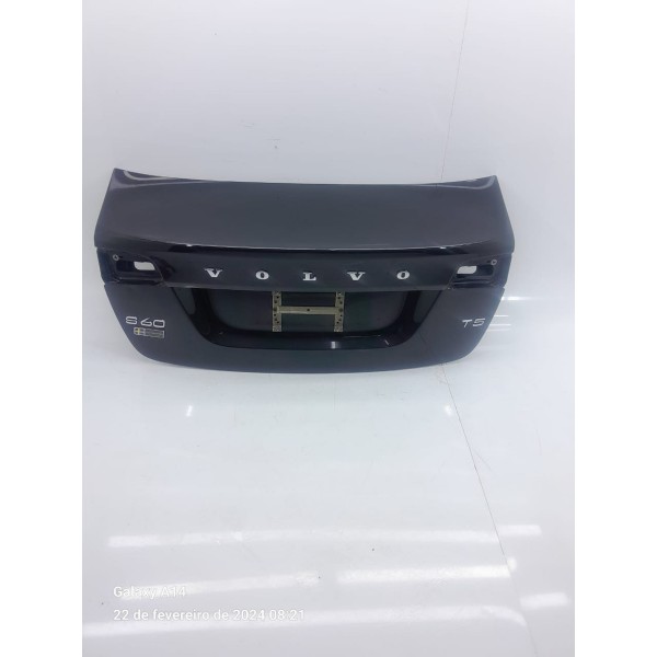 Tampa Traseira Volvo S60 T5 2011/2018 Lisa Preto