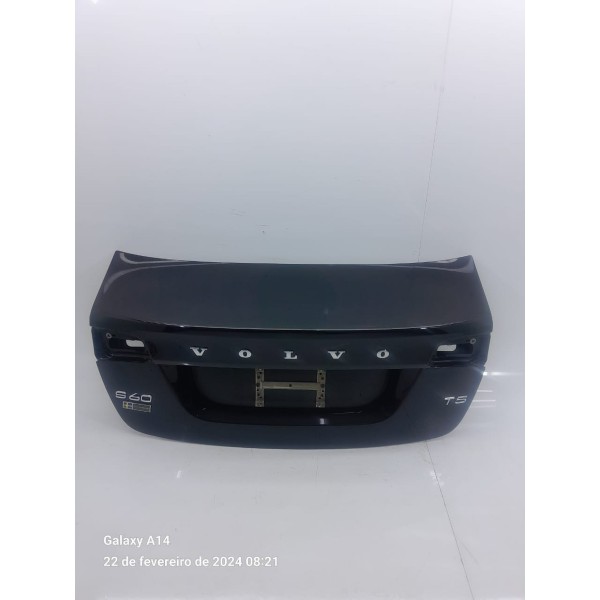 Tampa Traseira Volvo S60 T5 2011/2018 Lisa Preto