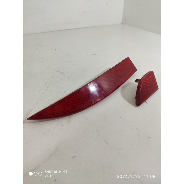 Refletor Parachoque Panamera Tras D 2010/2016 97063148801 Vermelho