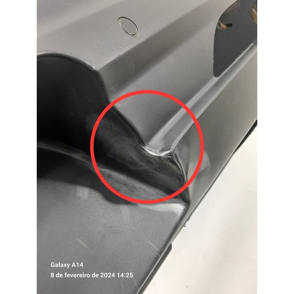 Parachoque Fiat Toro Traseiro 2016/2023 Completo Det