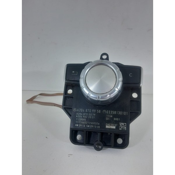 Botao Comando Midia Mercedes C180 C200 12/14 A2048709958