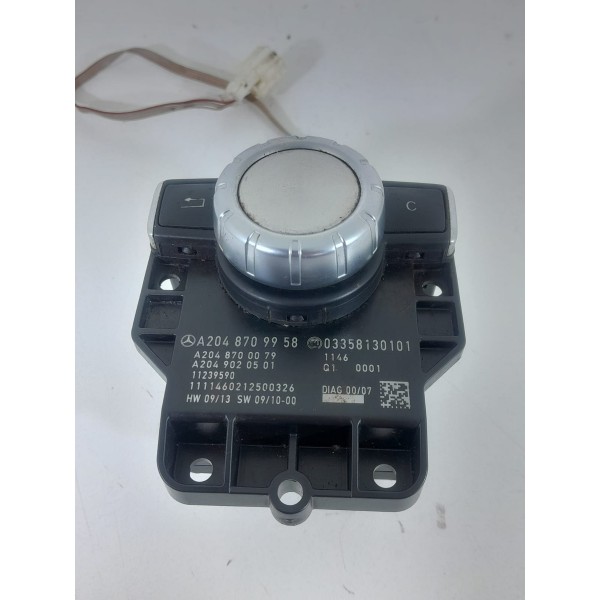 Botao Comando Midia Mercedes C180 C200 12/14 A2048709958